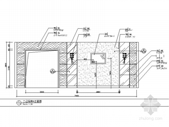 [东莞]某五层办公楼室内装修施工图-图6