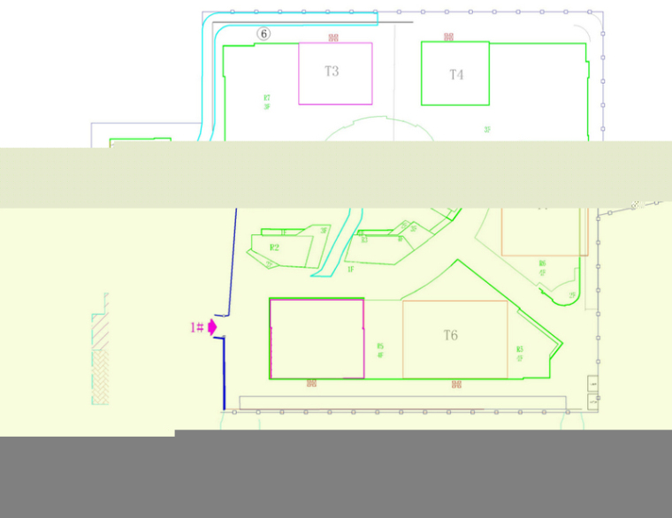 [陕西]超高层办公楼群工程总承包施工组织设计（259页，附图）-电梯平面布置图