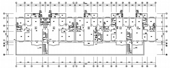 伦敦典雅六层住宅资料下载-六层住宅水施图
