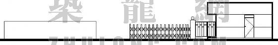各大高校大门设计方案资料下载-某大门设计方案（3）