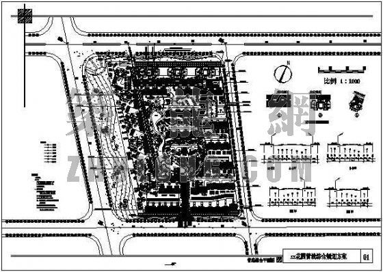 车库综合管线施工方案资料下载-某花园管线综合规划方案