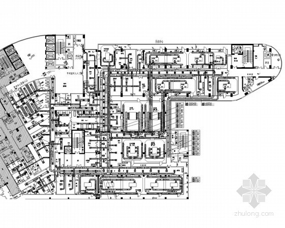 手术室平面布置图cad资料下载-[广东]医院手术室净化空调系统设计方案图