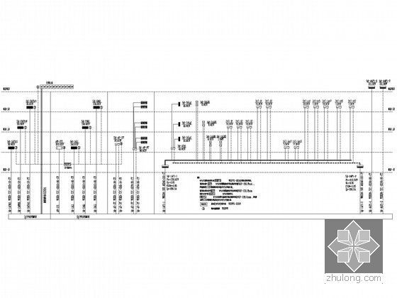 大型城市综合体项目全套电气施工图纸178张（高层办公楼、商业裙房、地下室）-配电系统图（1）