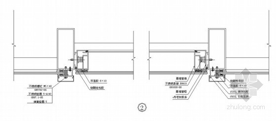 广西办公楼结构建筑图纸资料下载-广西某办公楼幕墙工程设计图