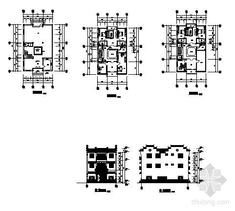 某徽派建筑设计方案图-4