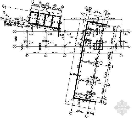 别墅钢结构CAD资料下载-某钢结构别墅结施图纸