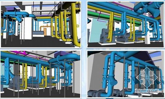 [标准]知名国企建筑公司BIM实际实施应用规范案例（110余页 图文丰富 ）-制冷机房