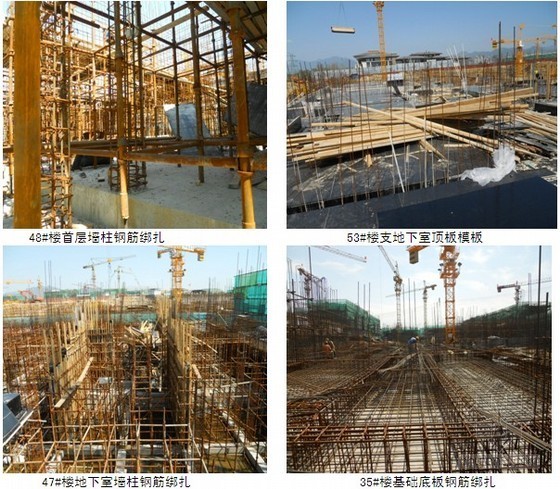 地下结构进度计划资料下载-[北京]别墅主体结构施工监理月报（进度计划、照片）
