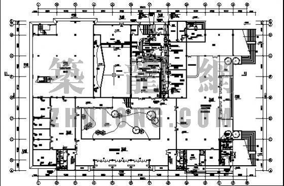 广州番禺万博CBD资料下载-广州番禺南村镇剧院空调设计图