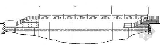 驳岸亲水平台设计资料下载-平桥及亲水平台详图