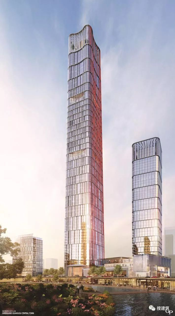继636米绿地中心之后，绿地投资50亿再造406米“光谷第一高楼”_14