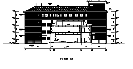 [上海]某中学建筑施工图带总图（含综合楼及教学楼）-某中学建筑施工图带总图（含综合楼及教学楼）