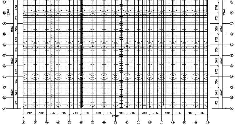 深圳某公司钢门式刚架结构厂房工程（CAD，11张）_3