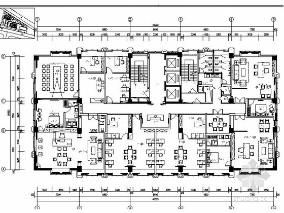 娱乐会所建筑平面图资料下载-[原创]南京高等院校建筑院设计娱乐会所室内施工图（含效果图 力荐！）