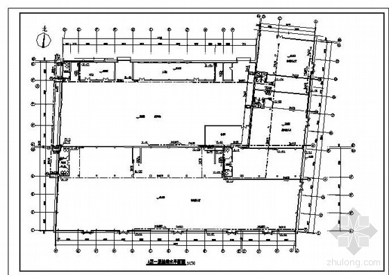 建筑给水排水工程图纸资料下载-某汽车维修服务中心给水工程图纸