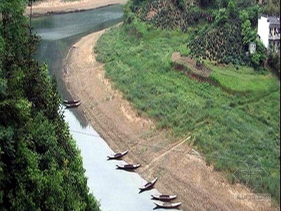 农村河道护岸工程施工方案资料下载-[甘肃]堤防及河道治理工程施工组织设计