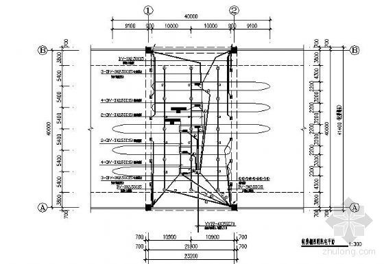 高速公路收费站大棚建筑图资料下载-某高速公路的收费站的电器设计