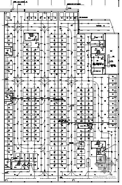 步行街防火设计资料下载-合肥某步行街古玩城电气图纸