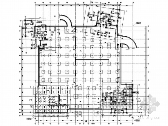 钟楼建筑施工图资料下载-[深圳]4幢经典名居塔楼结构施工图（5万平）