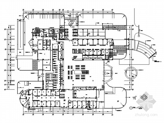 综合三甲医院资料下载-[南京]现代风格典型花园式三级甲等医院门诊综合楼装修施工图