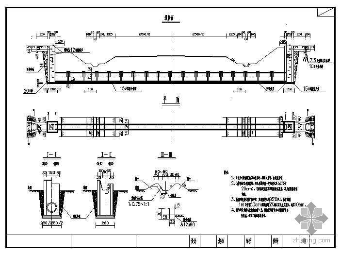 圆管涵怎么看图纸资料下载-某高速公路圆管涵倒虹吸图纸