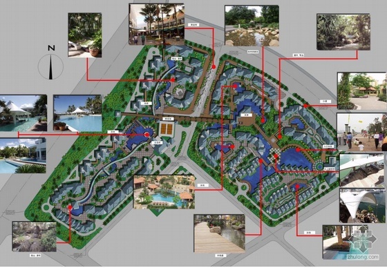 深圳居住小区规划资料下载-深圳小区景观规划设计方案