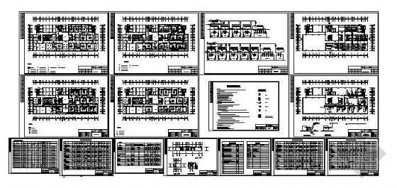 档案室多联机空调图纸资料下载-贵阳某医院手术室净化空调图纸