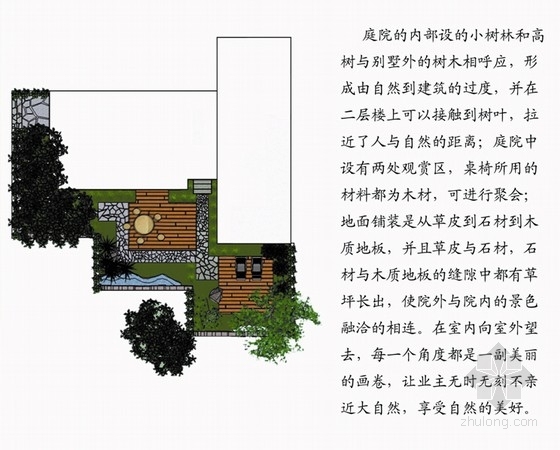 别墅庭院照明CAD资料下载-别墅庭院景观设计方案