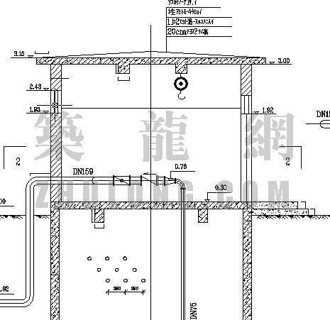 直径3米大口井施工图-2