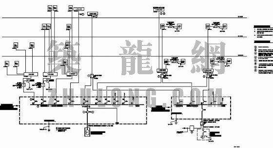 厂房电气系统图纸资料下载-国外的电气系统图图纸