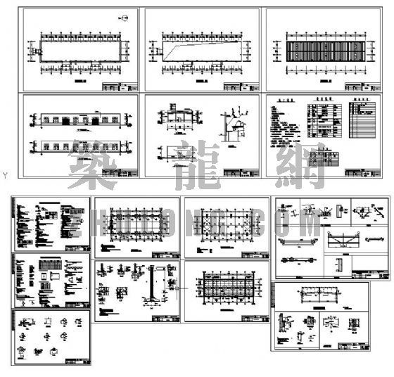 大型厂房设计施工图资料下载-厂房施工图