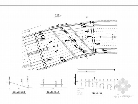 25m宽钢便桥设计图资料下载-后张法空心板桥设计图纸（25m跨径）