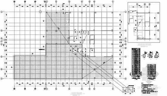 住宅18层建筑施工图资料下载-18层框剪住宅结构施工图（预应力楼板）
