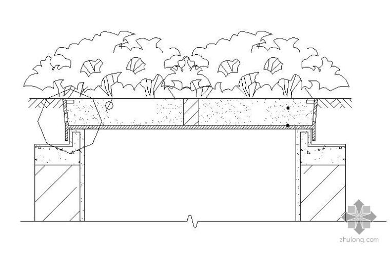 井盖做法cad资料下载-不锈钢井盖格栅可移动花盆详细做法