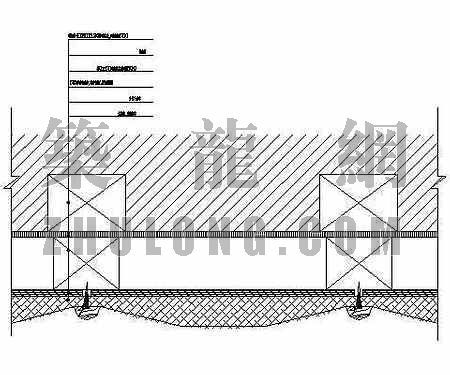 电机节点大样图资料下载-人造革墙面分块裁切固定节点图