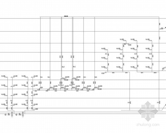[江苏]一类八层办公综合楼给排水消防施工图（  系统图全）-给水系统原理图 