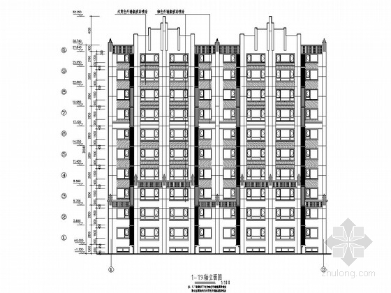 4000平建筑图资料下载-[4000平]九层框架剪力墙结构住宅结构图（含建筑图、带阁楼）