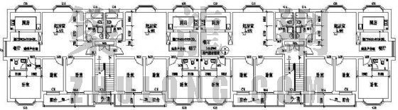 日式住宅设计平面图资料下载-某住宅楼平面图设计方案