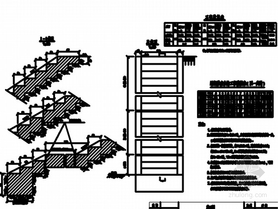 时速350公里高速铁路桥梁下部构造通用图956张-铁路涵洞路堤检查台阶设计图 