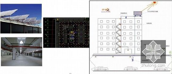 国内绿色建筑星级设计项目案例分析（雨水中水回收利用、仿生血管空调）-太阳能系统