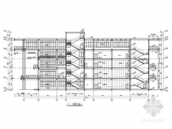 5层宿舍框架建施图资料下载-[湖南]5层框架创新大楼结构施工图(含建施)