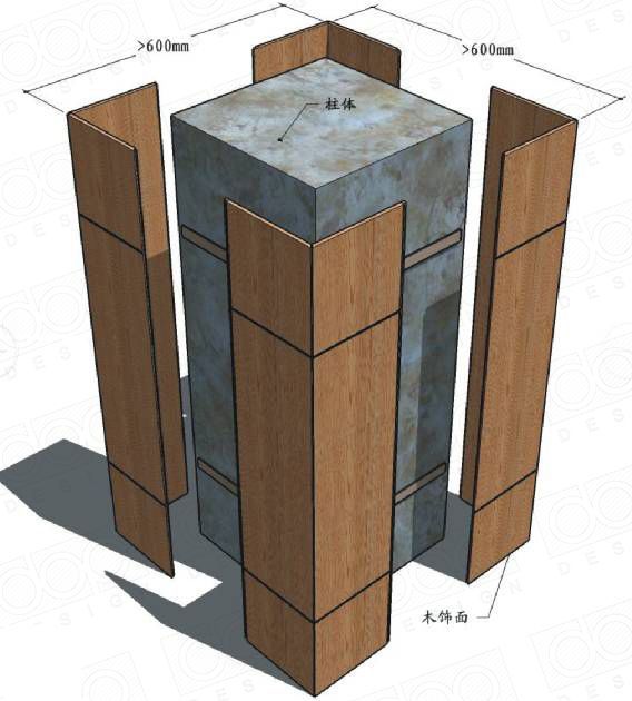 4种常见的“包柱”方式及构造做法，全了！_23