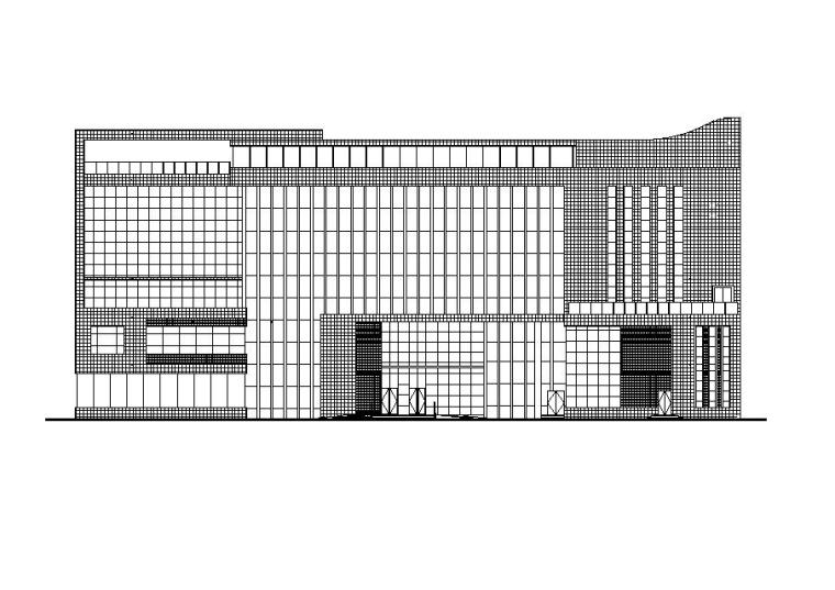 五层框架结构建筑结构图纸资料下载-[宁夏]五层框架结构研究中心建筑施工图（含效果图）