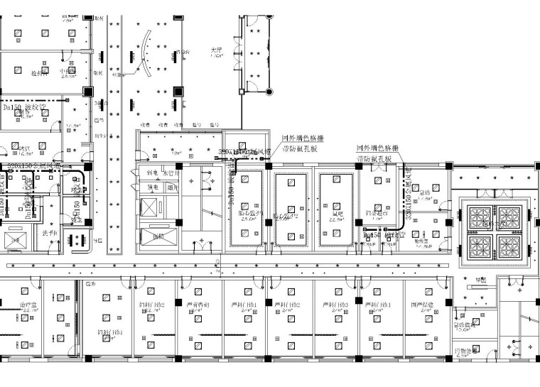 [山西]八层市中心医院及裙楼2017年全套电气施工图纸（含暖通）-(弱电)-弱电3.jpg