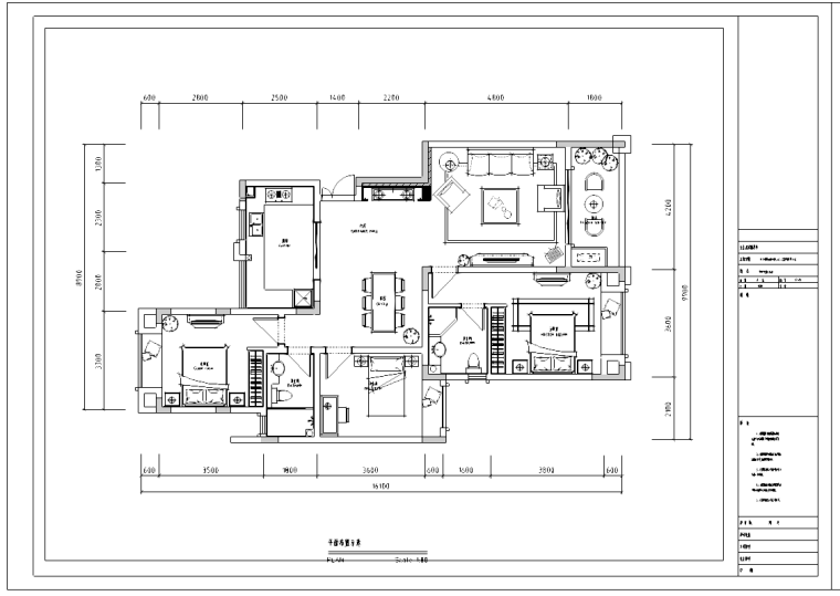 家居样板房室内施工图资料下载-广东新红阳家居南川置业样板间室内设计施工图