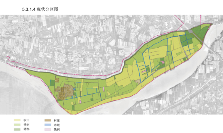 [山东]滨州狮子刘片区及黄河古村风情带文化旅游规划设计 C-8 现状图分析