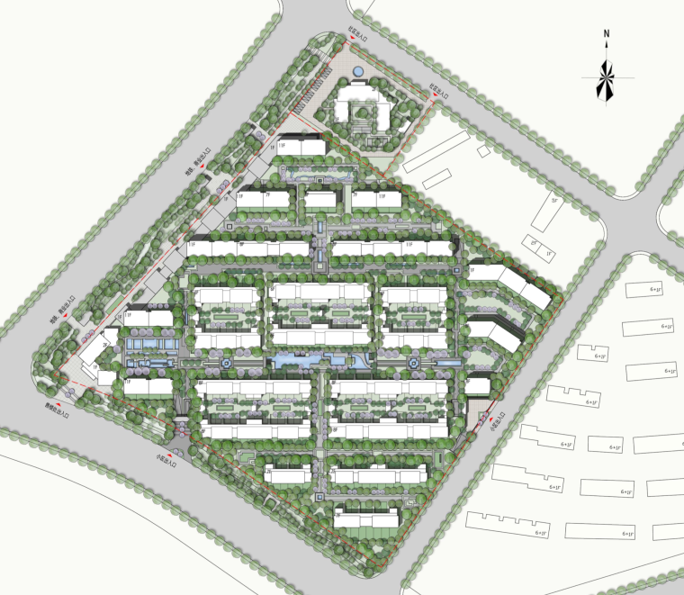 [江苏]知名地产南京精品豪宅别墅区建筑设计方案文本（2017）_9