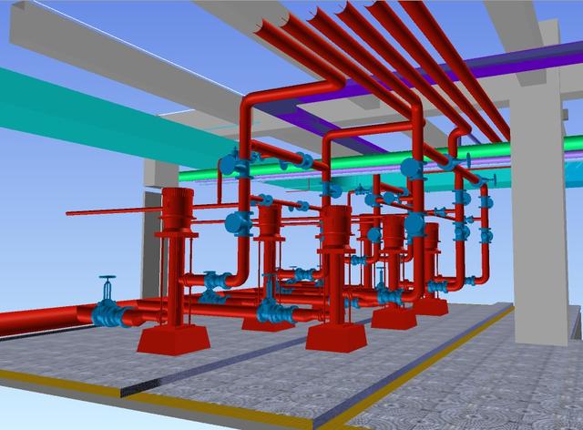 [分享]bim消防泵房案例