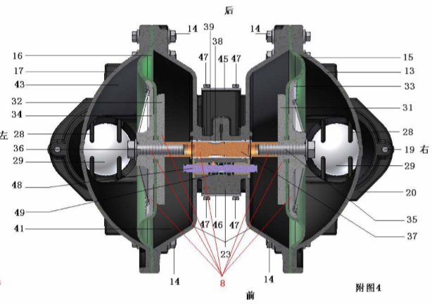 气动隔膜泵配气阀工作原理资料下载-图文解析气动隔膜泵结构和工作原理