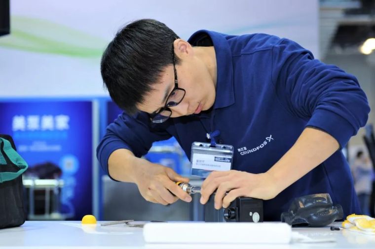 中国顶尖水泵安装人员角逐中国首届格兰富安装工大赛冠军_3